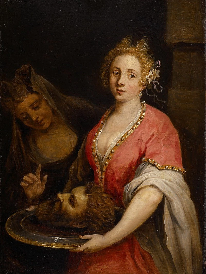 Salome con la testa del Battista - Kunsthistorisches Museum